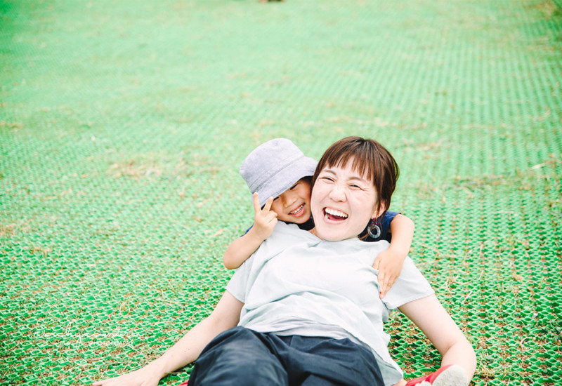 長男が撮影した私６